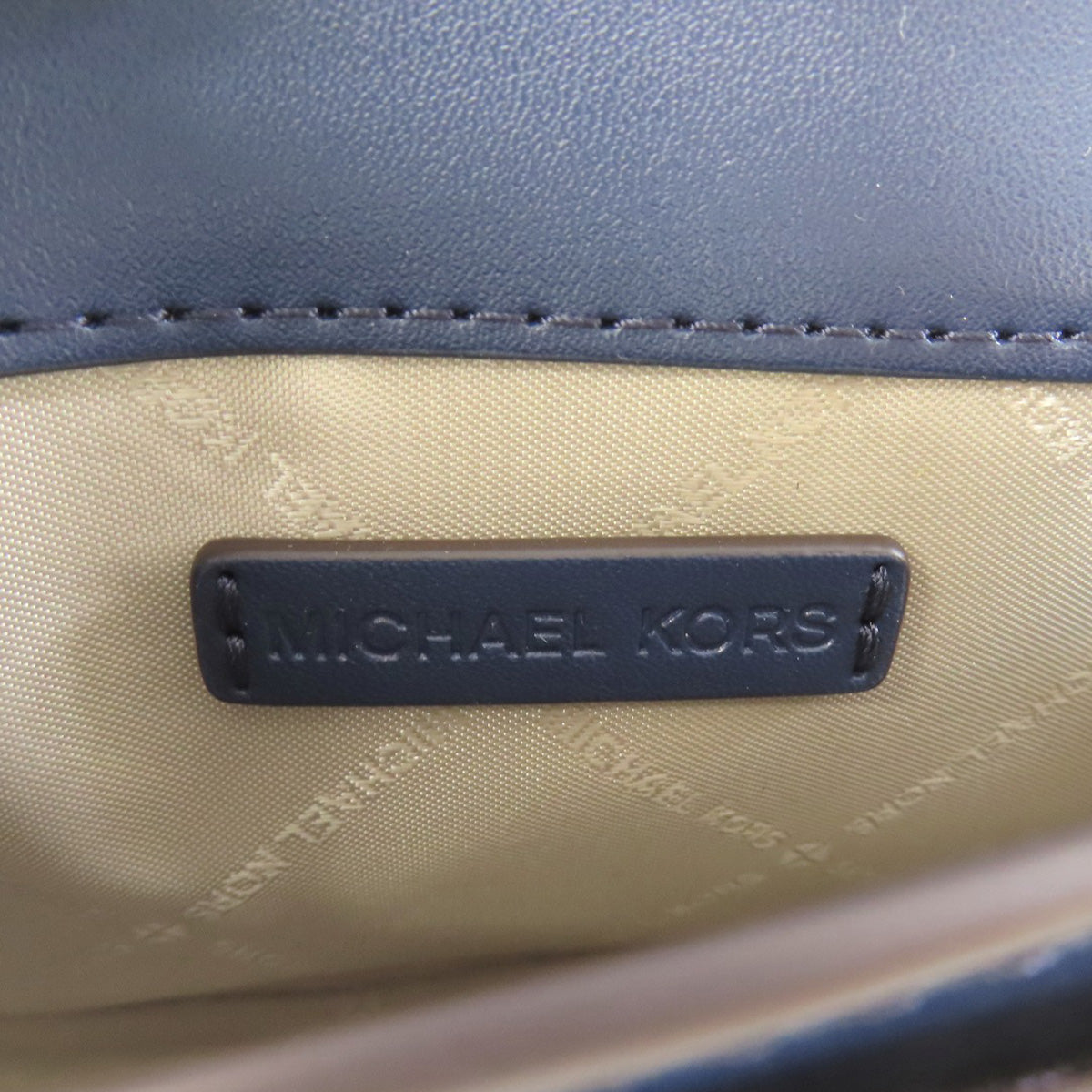 Michael Kors マイケルコース ロゴ ショルダーバッグ レザー レディース 中古