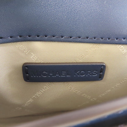 Michael Kors マイケルコース ロゴ ショルダーバッグ レザー レディース 中古