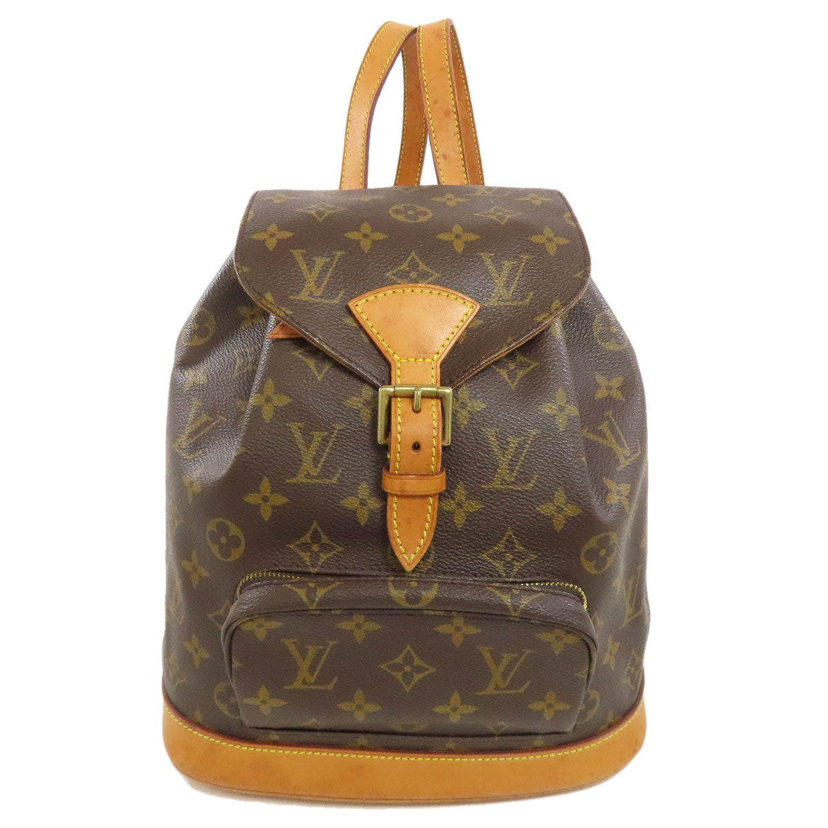 LOUIS VUITTON ルイヴィトン M51136 モンスリMM リュック・デイパック モノグラムキャンバス レディース 中古