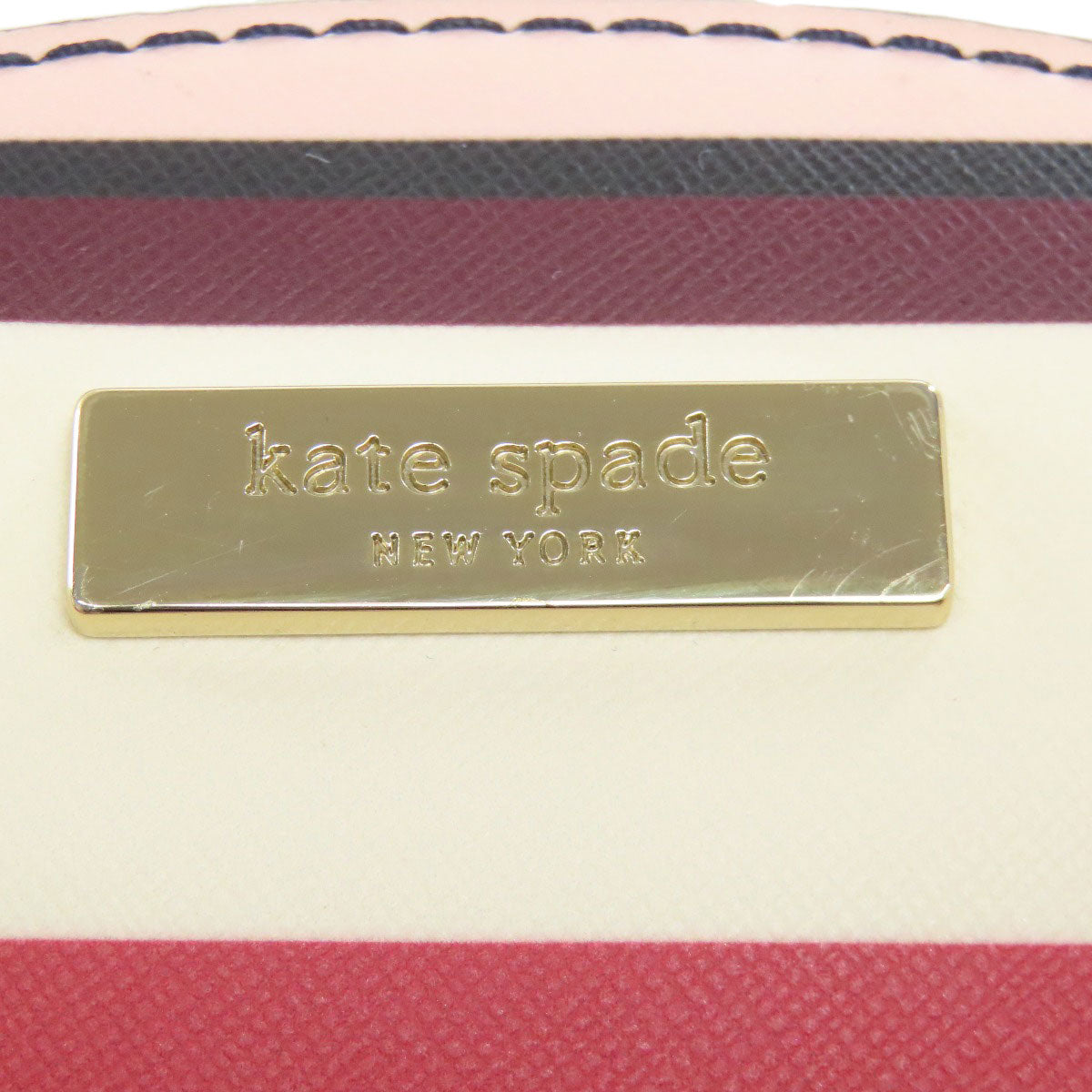 kate spade ケイトスペード ボーダー リュック・デイパック PVC レディース 中古