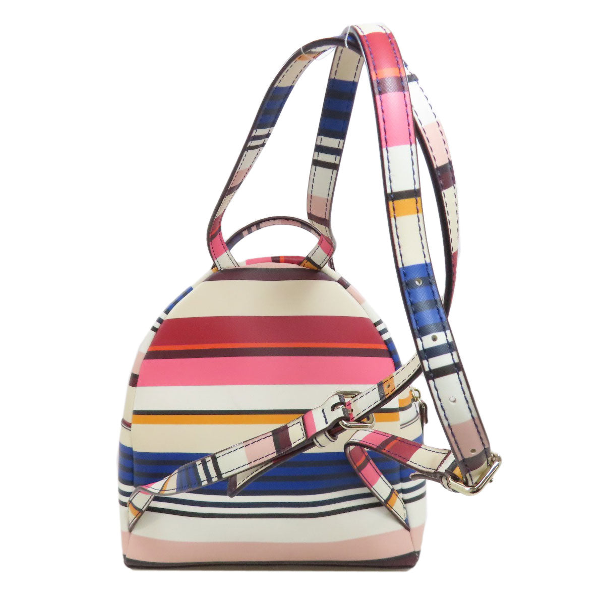 kate spade ケイトスペード ボーダー リュック・デイパック PVC レディース 中古