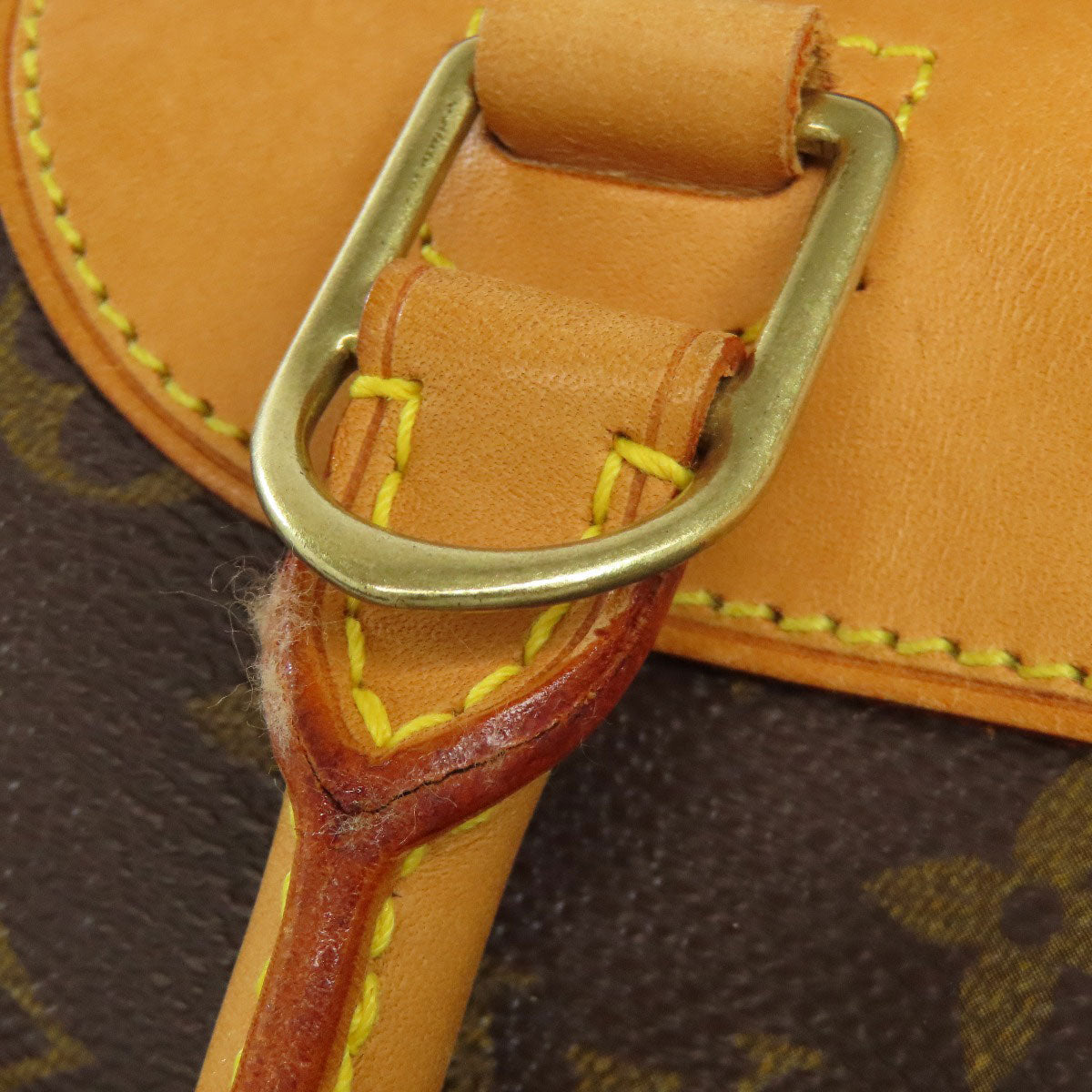 LOUIS VUITTON ルイヴィトン M47270 ドーヴィル ハンドバッグ モノグラムキャンバス レディース 中古