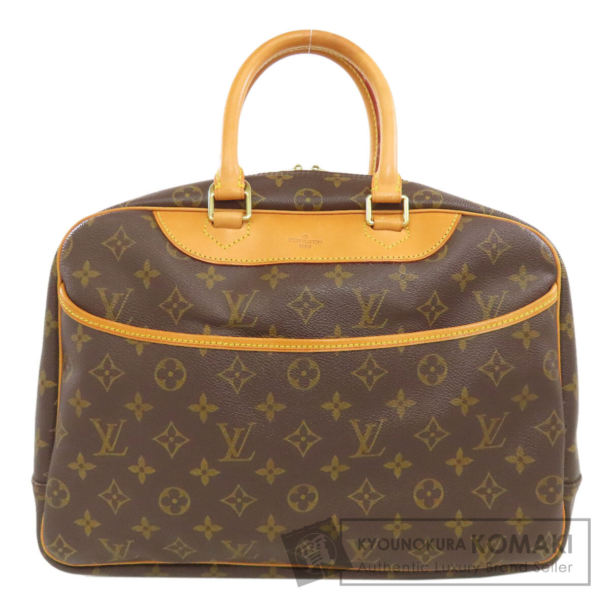 LOUIS VUITTON ルイヴィトン M47270 ドーヴィル ハンドバッグ モノグラムキャンバス レディース 中古