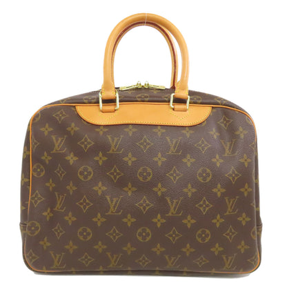 LOUIS VUITTON ルイヴィトン M47270 ドーヴィル ハンドバッグ モノグラムキャンバス レディース 中古