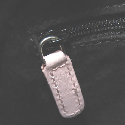 BVLGARI ブルガリ ロゴ ハンドバッグ レザー レディース 中古