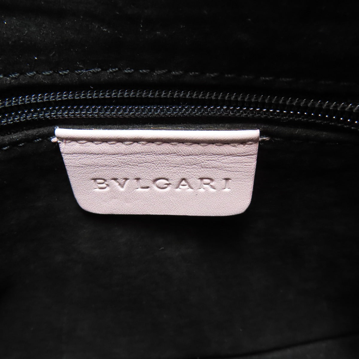 BVLGARI ブルガリ ロゴ ハンドバッグ レザー レディース 中古