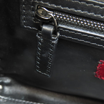 VALENTINO バレンティノ スタッズ 2WAY ハンドバッグ レザー レディース 中古