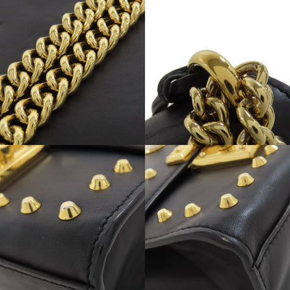 GUCCI グッチ 432182 パドロック チェーンショルダー ショルダーバッグ カーフ レディース 中古