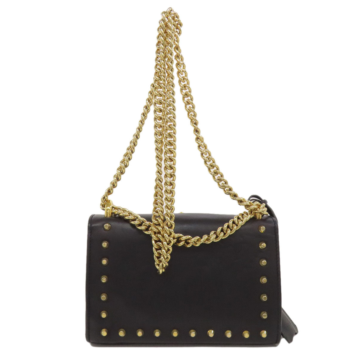 GUCCI グッチ 432182 パドロック チェーンショルダー ショルダーバッグ カーフ レディース 中古