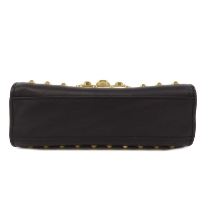 GUCCI グッチ 432182 パドロック チェーンショルダー ショルダーバッグ カーフ レディース 中古