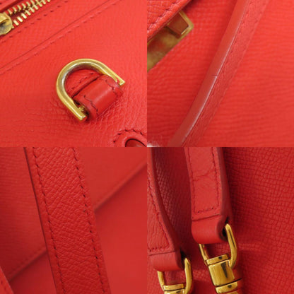 CELINE セリーヌ ベルトバッグ 2WAY ハンドバッグ カーフ レディース 中古