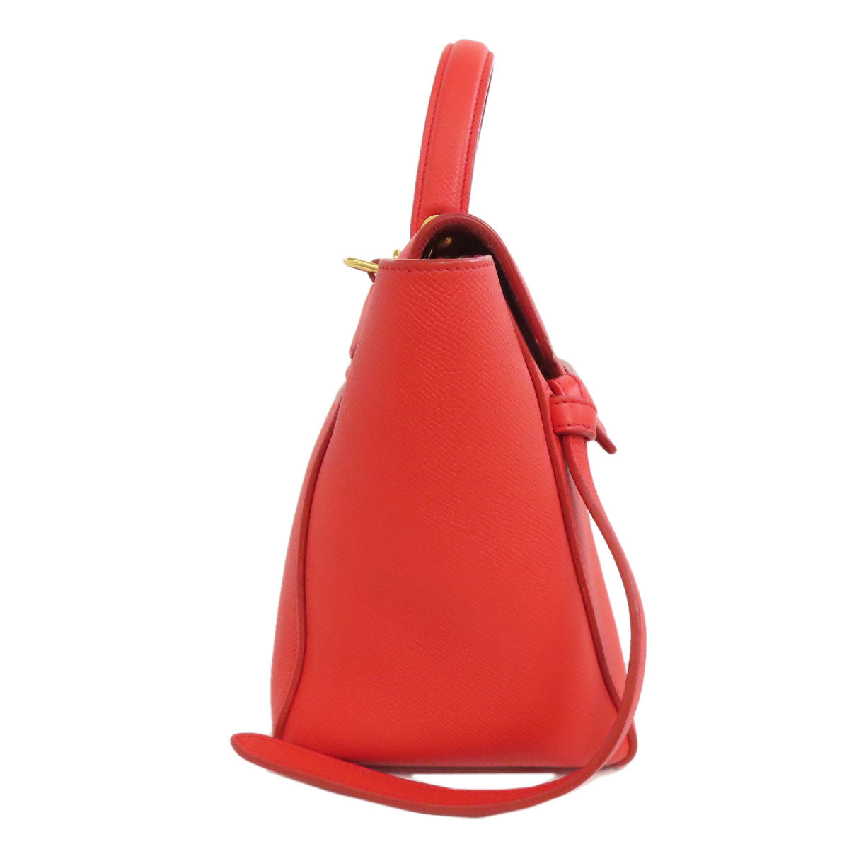 CELINE セリーヌ ベルトバッグ 2WAY ハンドバッグ カーフ レディース 中古