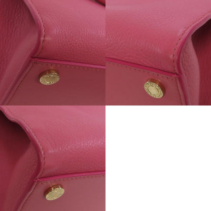 BVLGARI ブルガリ 2WAY ハンドバッグ カーフ レディース 中古
