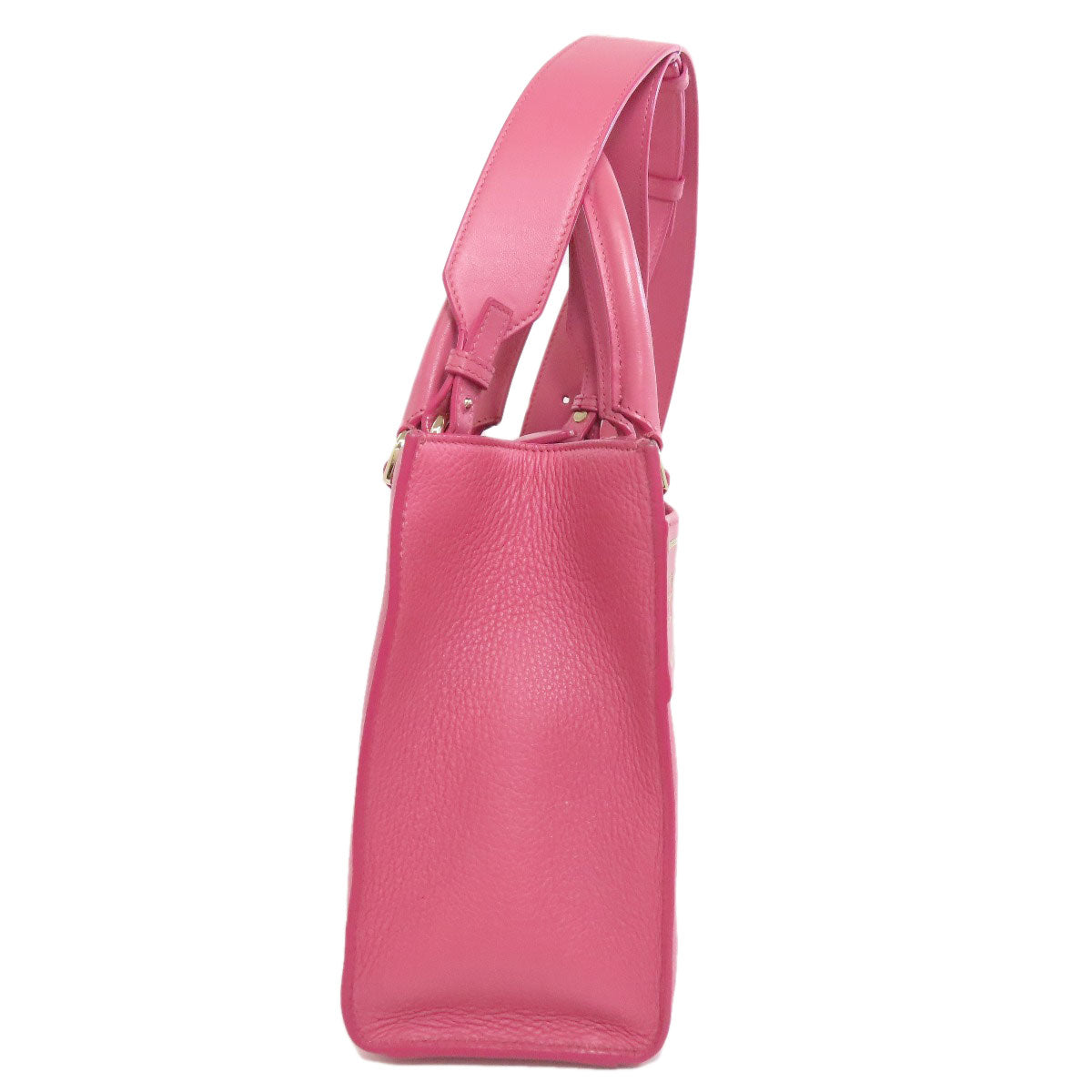 BVLGARI ブルガリ 2WAY ハンドバッグ カーフ レディース 中古