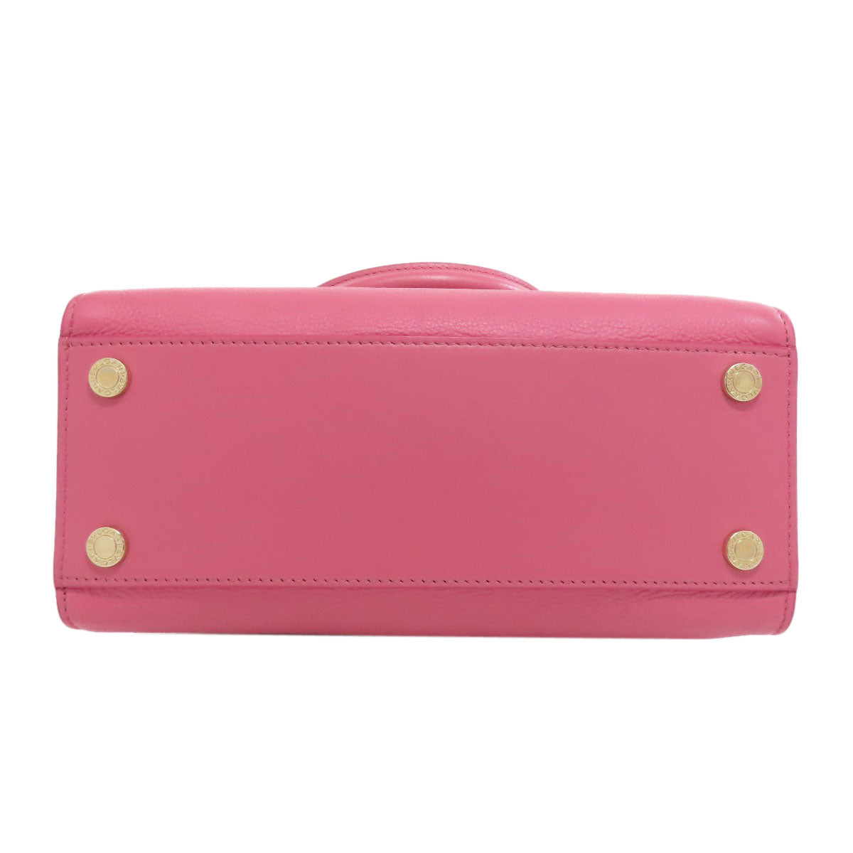 BVLGARI ブルガリ 2WAY ハンドバッグ カーフ レディース 中古