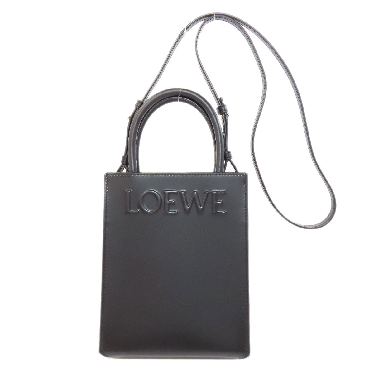 LOEWE ロエベ 2WAY ハンドバッグ カーフ レディース 中古