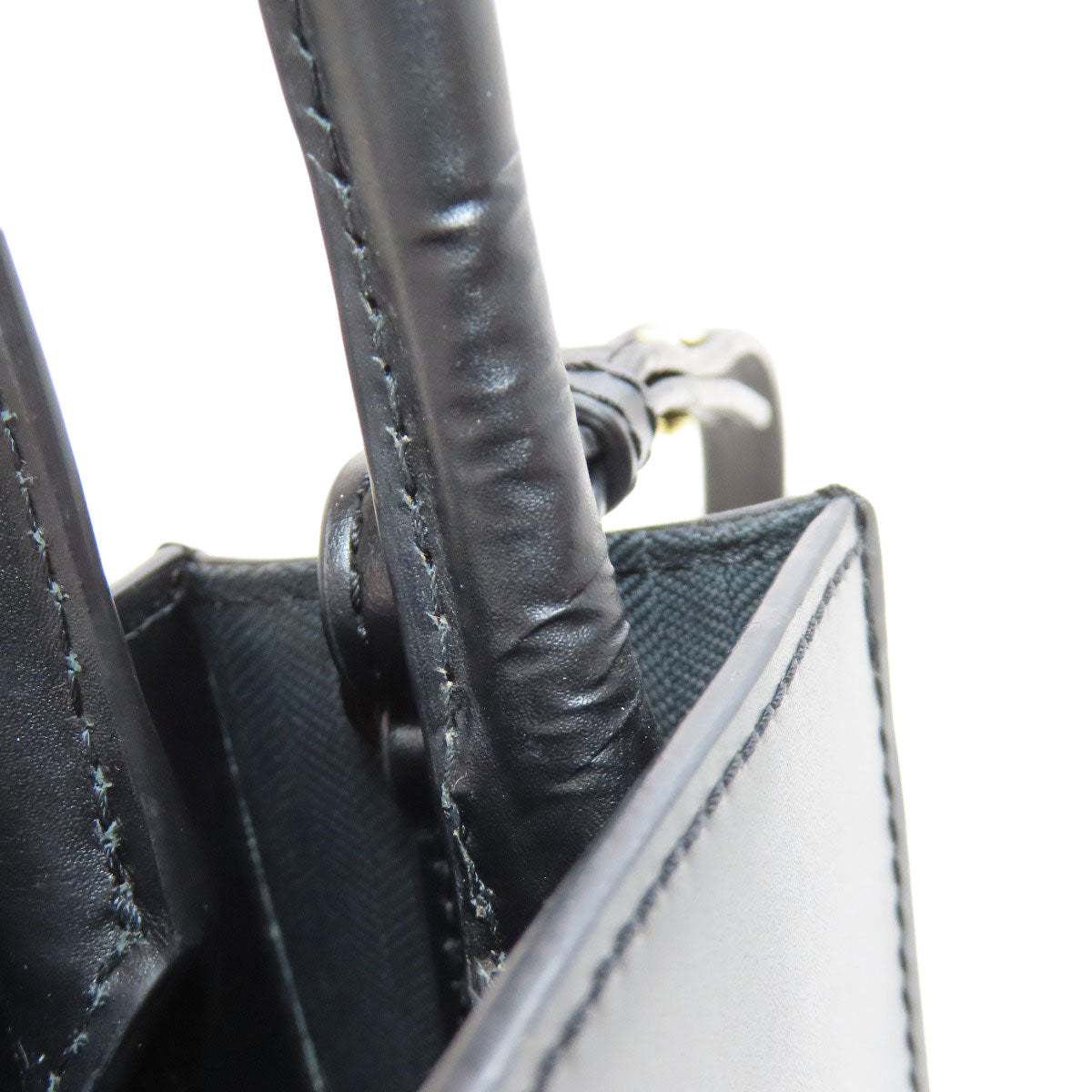 LOEWE ロエベ 2WAY ハンドバッグ カーフ レディース 中古