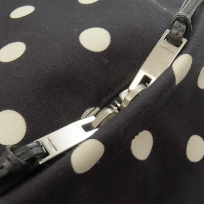 SAINT LAURENT サンローラン ドット柄 リュック・デイパック キャンバス レディース 中古