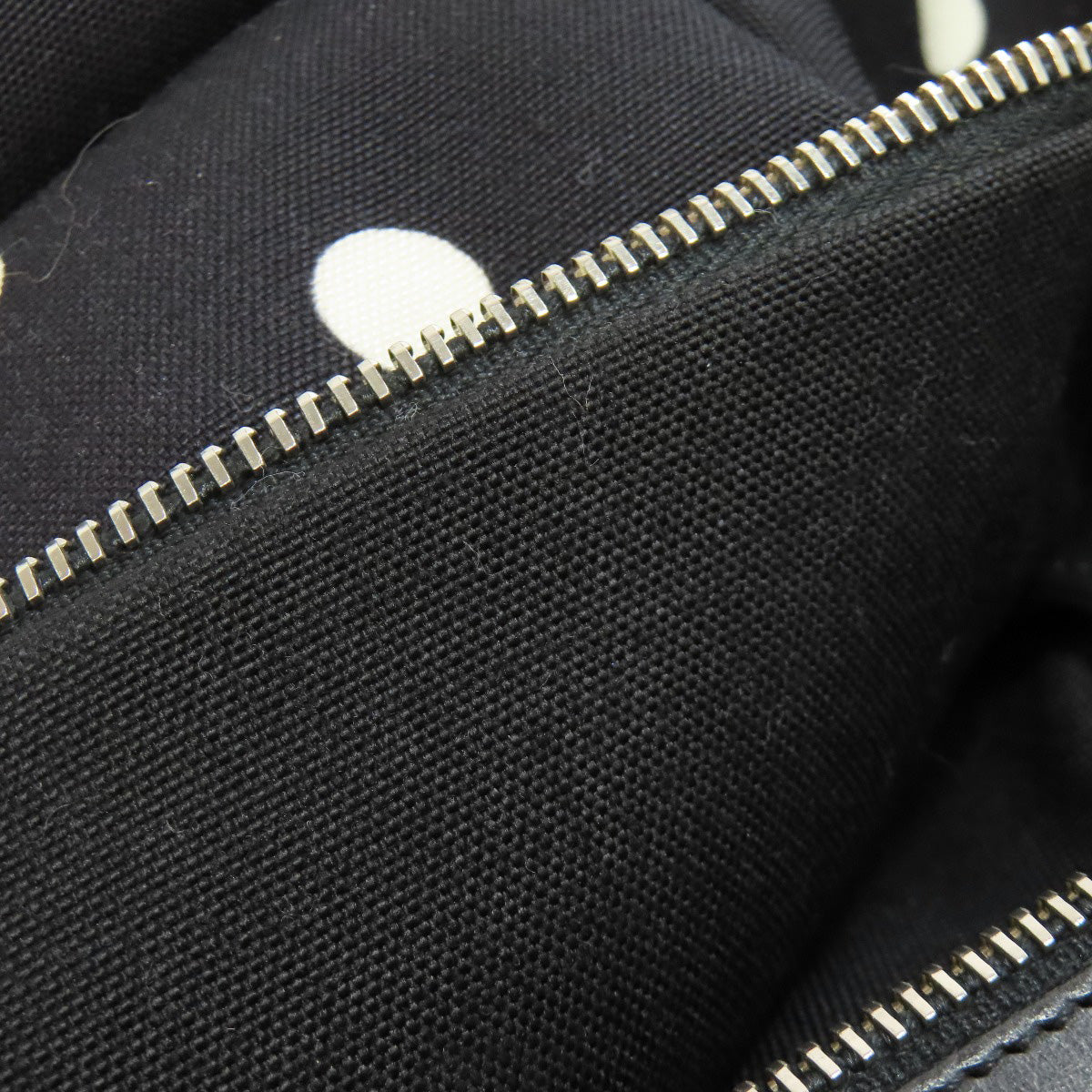 SAINT LAURENT サンローラン ドット柄 リュック・デイパック キャンバス レディース 中古