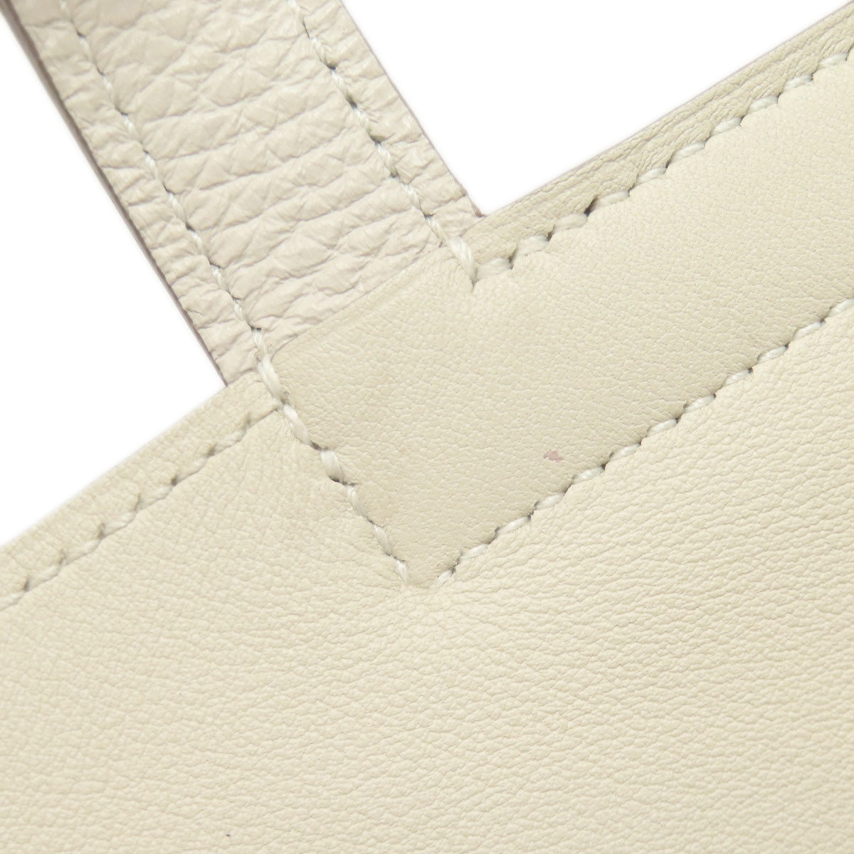 HERMES エルメス アルザン31 シルバー金具 ハンドバッグ トリヨン レディース 中古