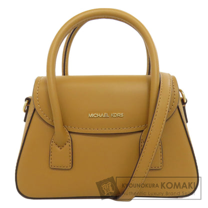 Michael Kors マイケルコース サッチェル クロスボディ 2WAY ハンドバッグ レザー レディース 中古