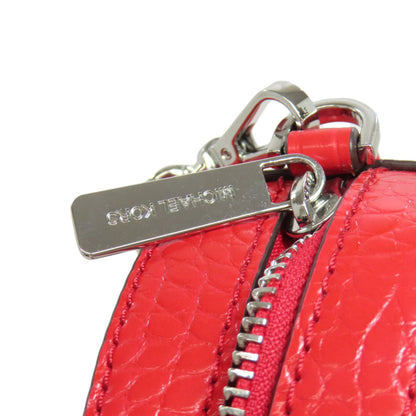 Michael Kors マイケルコース ロゴ 型押し ショルダーバッグ PVC レディース 中古