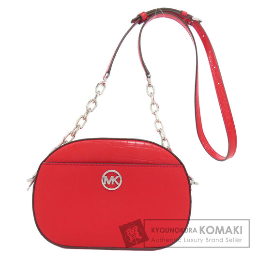 Michael Kors マイケルコース ロゴ 型押し ショルダーバッグ PVC レディース 中古