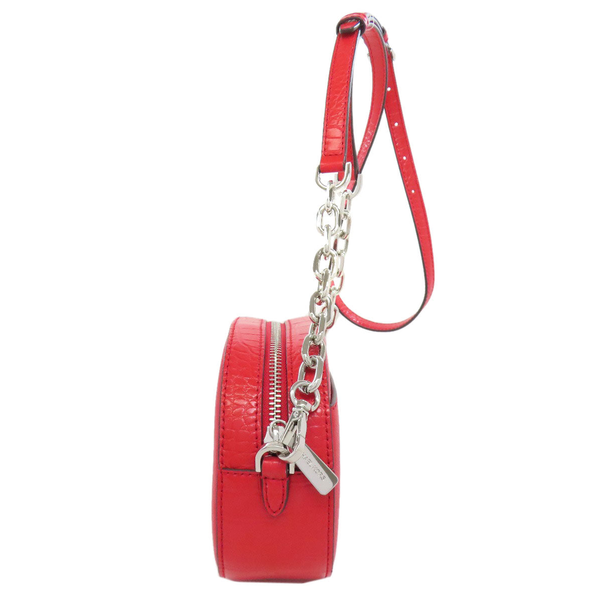 Michael Kors マイケルコース ロゴ 型押し ショルダーバッグ PVC レディース 中古