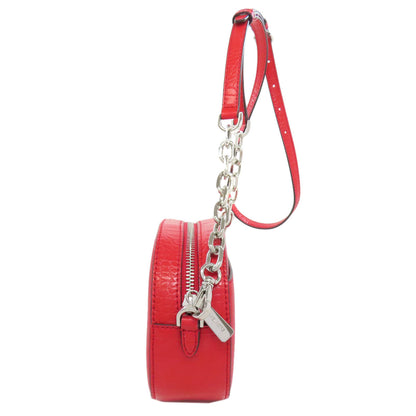 Michael Kors マイケルコース ロゴ 型押し ショルダーバッグ PVC レディース 中古