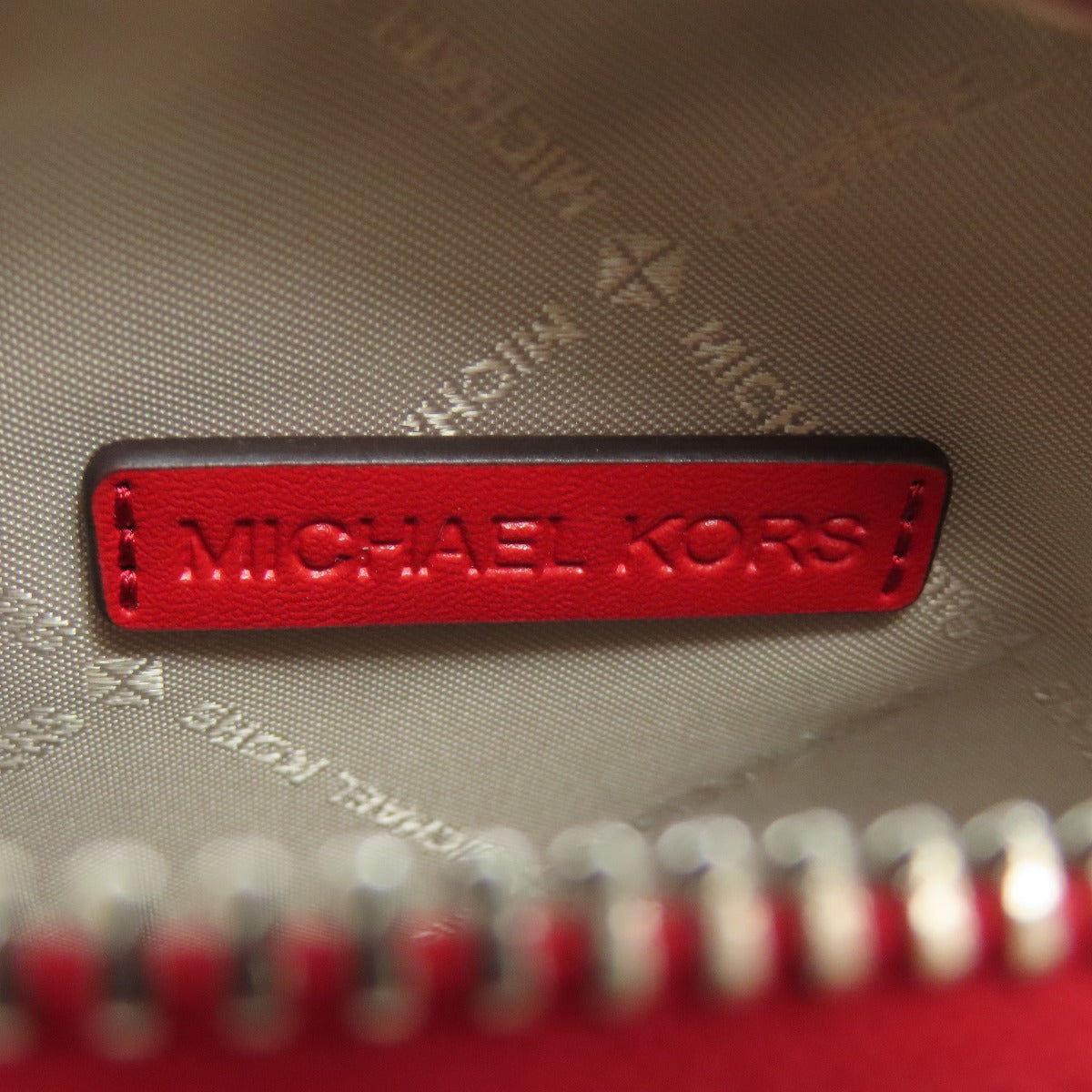 Michael Kors マイケルコース ロゴ 型押し ショルダーバッグ PVC レディース 中古