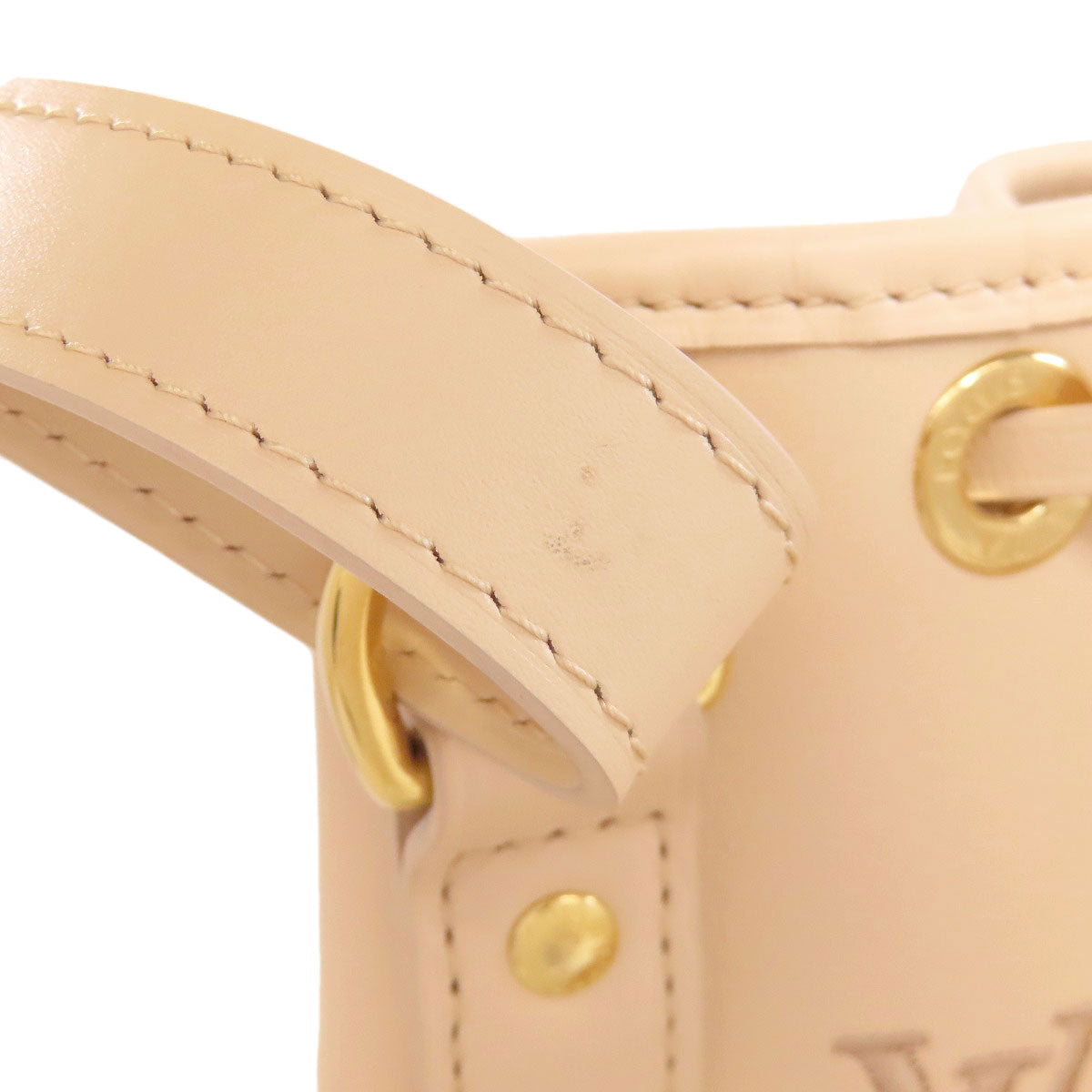LOUIS VUITTON ルイヴィトン M22861 プチノエ ブロデリー アングレーズ ハンドバッグ カーフ レディース 中古