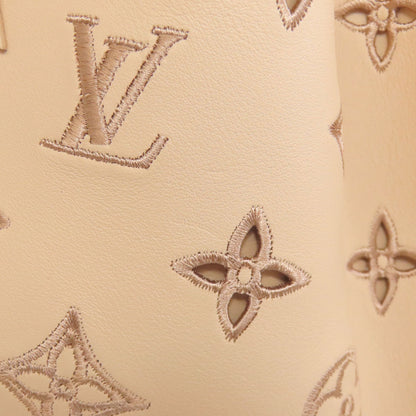 LOUIS VUITTON ルイヴィトン M22861 プチノエ ブロデリー アングレーズ ハンドバッグ カーフ レディース 中古