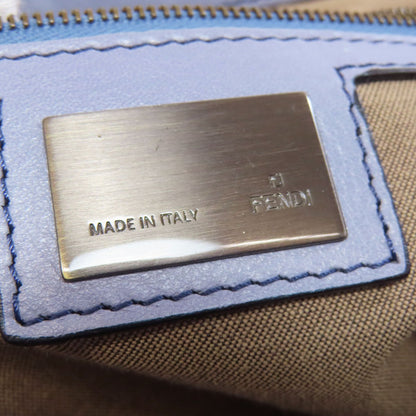 FENDI フェンディ ステッチ ワンショルダー ショルダーバッグ レザー レディース 中古
