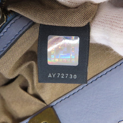 FENDI フェンディ ステッチ ワンショルダー ショルダーバッグ レザー レディース 中古
