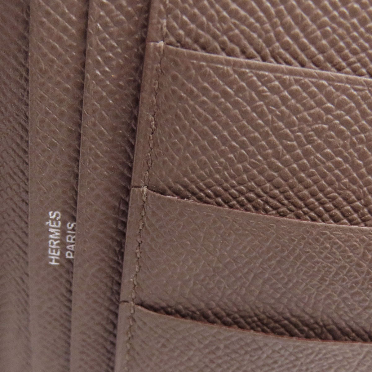 HERMES エルメス ベアンスフレ エタン シルバー金具 長財布（小銭入れあり） エプソン レディース 中古