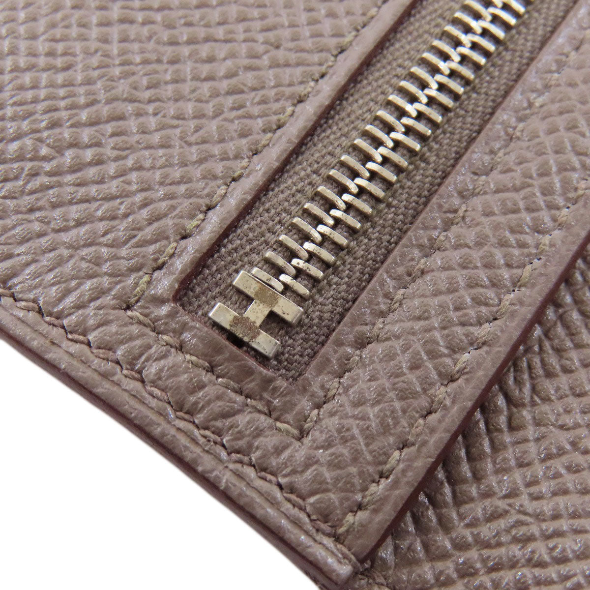 HERMES エルメス ベアンスフレ エタン シルバー金具 長財布（小銭入れあり） エプソン レディース 中古