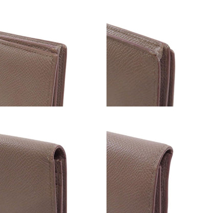 HERMES エルメス ベアンスフレ エタン シルバー金具 長財布（小銭入れあり） エプソン レディース 中古