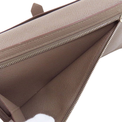 HERMES エルメス ベアンスフレ エタン シルバー金具 長財布（小銭入れあり） エプソン レディース 中古