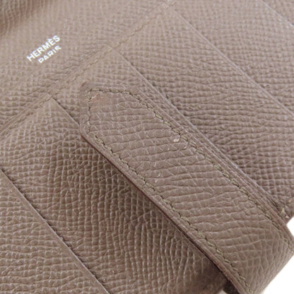 HERMES エルメス ベアンスフレ エタン シルバー金具 長財布（小銭入れあり） エプソン レディース 中古