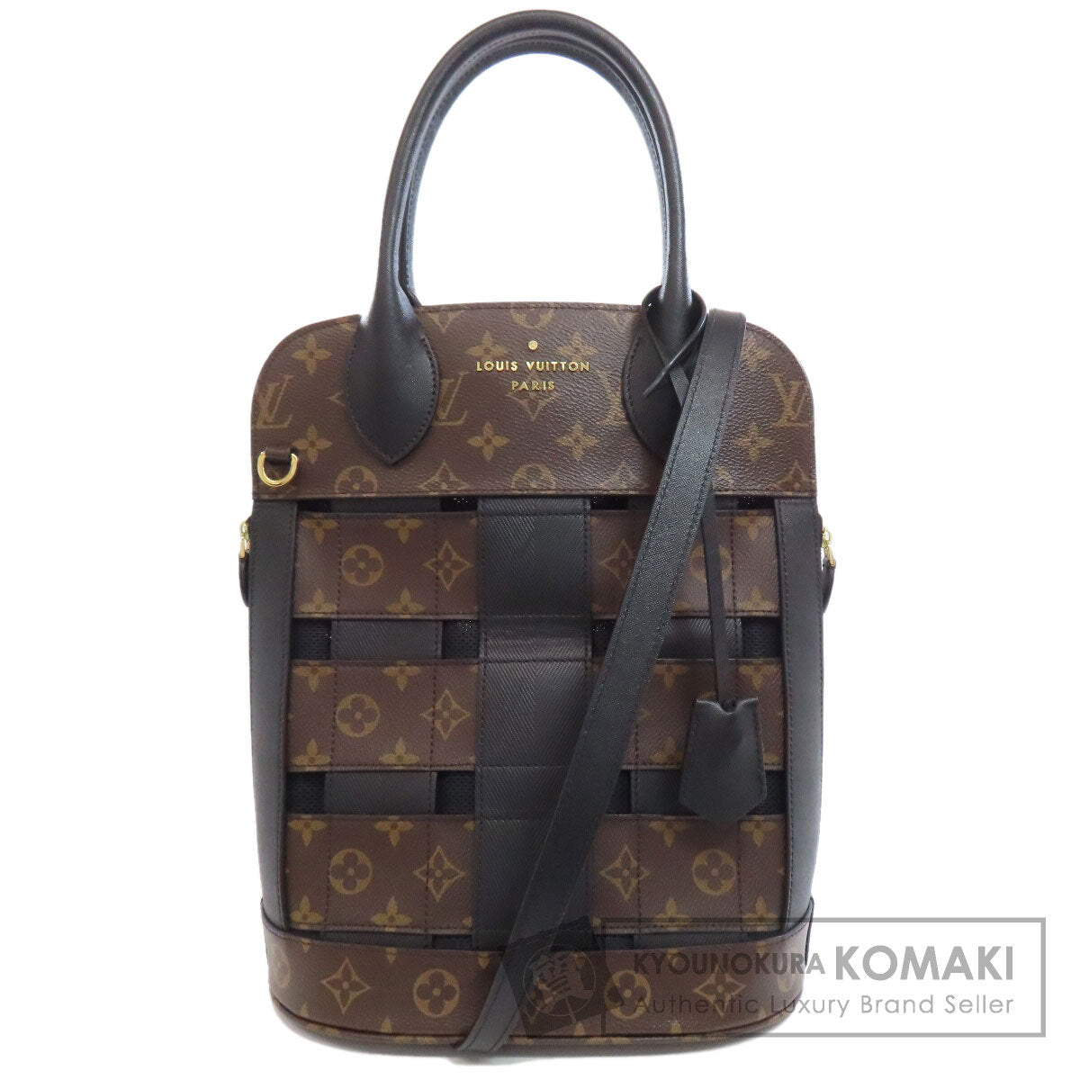 LOUIS VUITTON ルイヴィトン M44111 トレサージュ ハンドバッグ モノグラムキャンバス レディース 中古