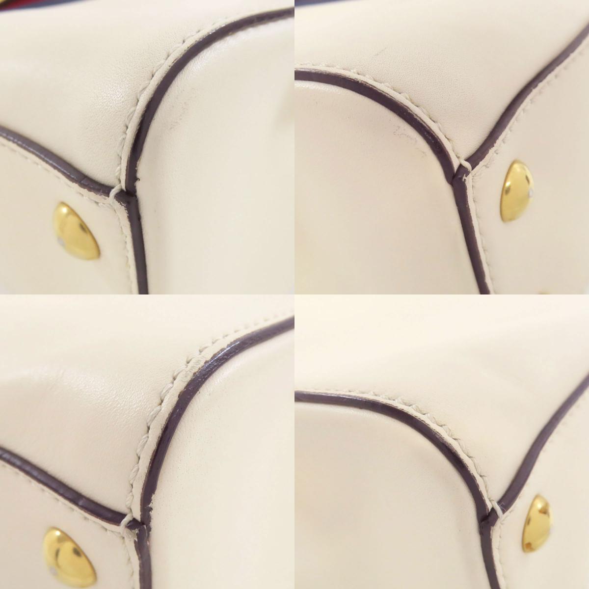 GUCCI グッチ 460881 シルヴィ 2WAY ハンドバッグ カーフ レディース 中古