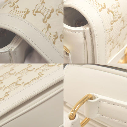 CELINE セリーヌ ティーン トリオンフ ショルダーバッグ PVC レディース 中古