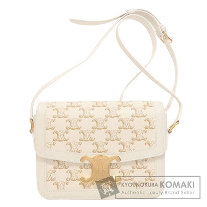 CELINE セリーヌ ティーン トリオンフ ショルダーバッグ PVC レディース 中古