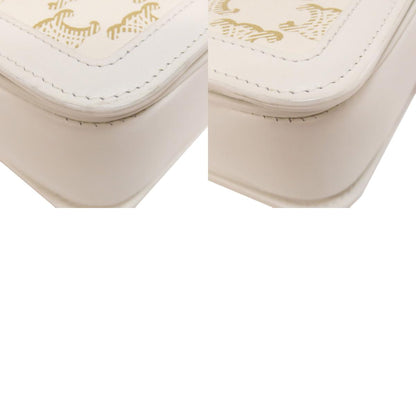 CELINE セリーヌ ティーン トリオンフ ショルダーバッグ PVC レディース 中古