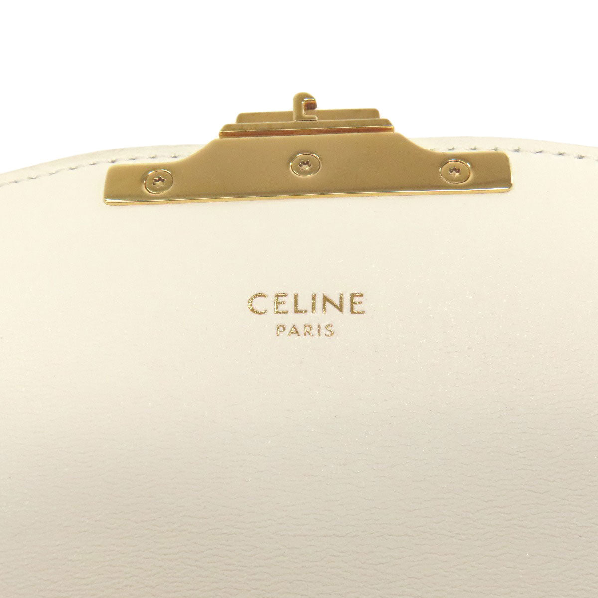 CELINE セリーヌ ティーン トリオンフ ショルダーバッグ PVC レディース 中古