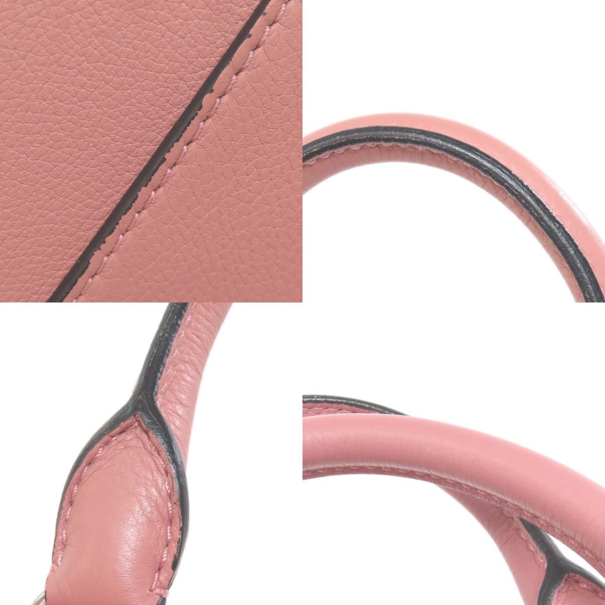 BURBERRY バーバリー 2WAY ハンドバッグ レザー レディース 中古