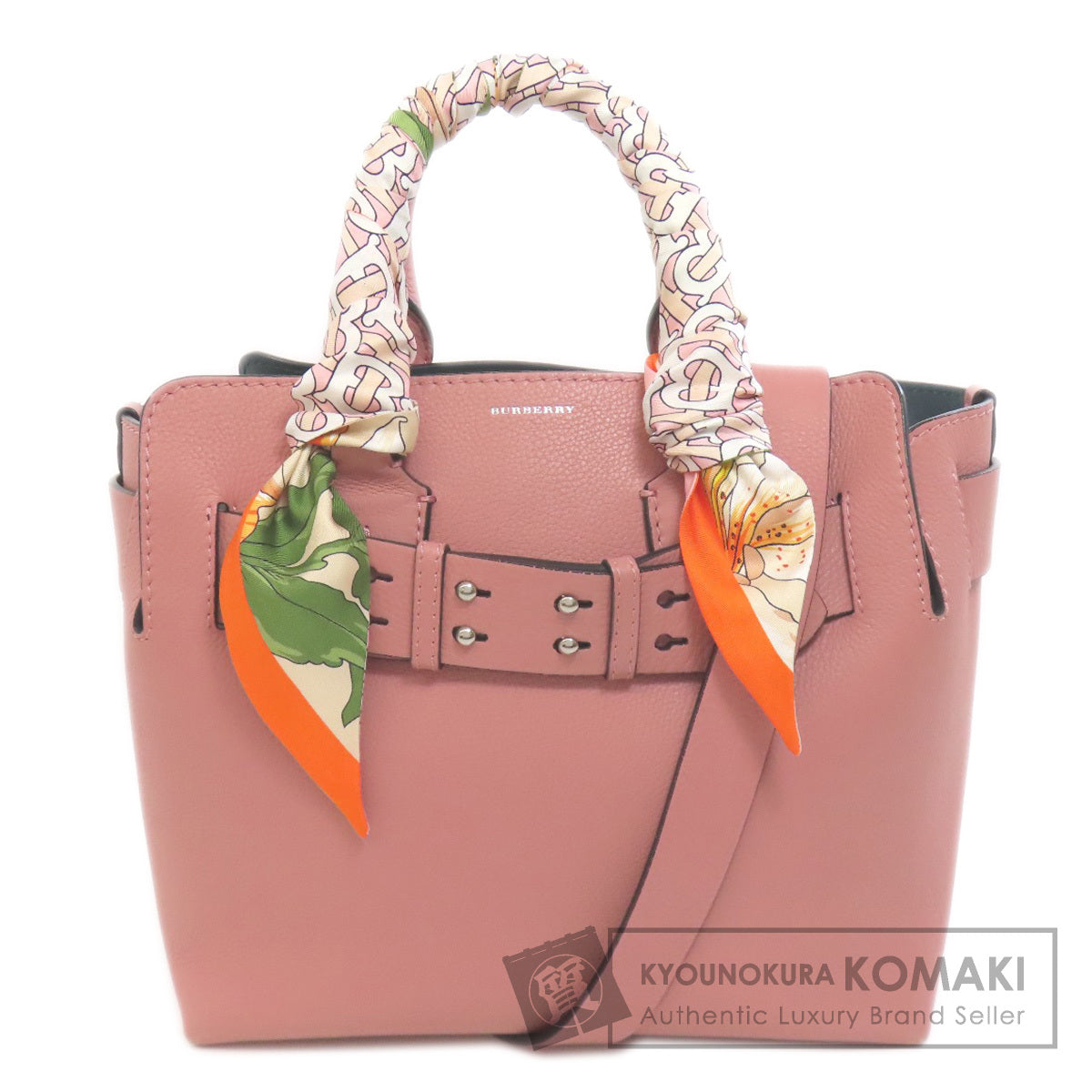 BURBERRY バーバリー 2WAY ハンドバッグ レザー レディース 中古