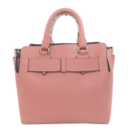 BURBERRY バーバリー 2WAY ハンドバッグ レザー レディース 中古