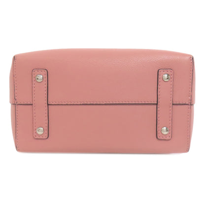 BURBERRY バーバリー 2WAY ハンドバッグ レザー レディース 中古