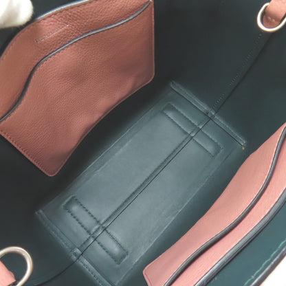 BURBERRY バーバリー 2WAY ハンドバッグ レザー レディース 中古
